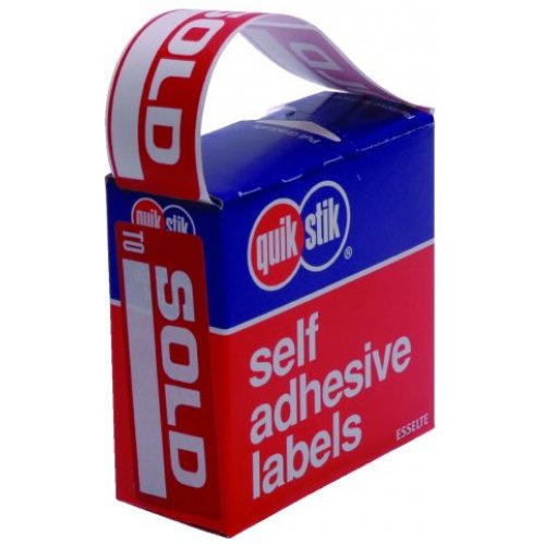 Label "Sold To" 160 per Box